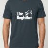 Tricou din bumbac organic Premium-The Dogfather, Unisex