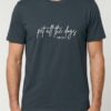 Tricou din bumbac organic Premium-Pet all the dogs, Unisex