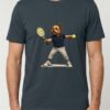 Tricou din bumbac organic Premium-Tennis Dog, Unisex