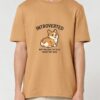 Tricou din bumbac organic Premium-Introverted, Unisex