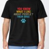 Tricou din bumbac organic Premium-I like people's dogs, Barbati