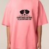 Tricou bumbac organic Oversized-Watching you, Unisex