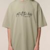 Tricou bumbac organic Oversized-Pet all the dogs, Unisex