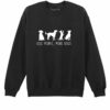 Bluza printata-Less people, more dogs, Unisex