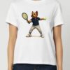 Tricou din bumbac organic Premium-Tennis Dog, Femei
